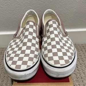 Vans slip on womens size 9 color Etherea